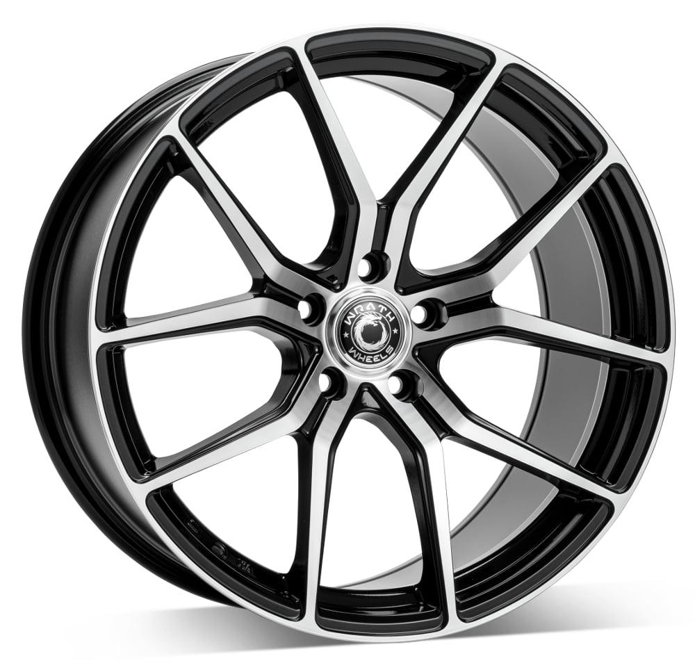 WrathWheels WF7 GLOSS BLACK POLISH 18*8 - D-elastikashop.gr