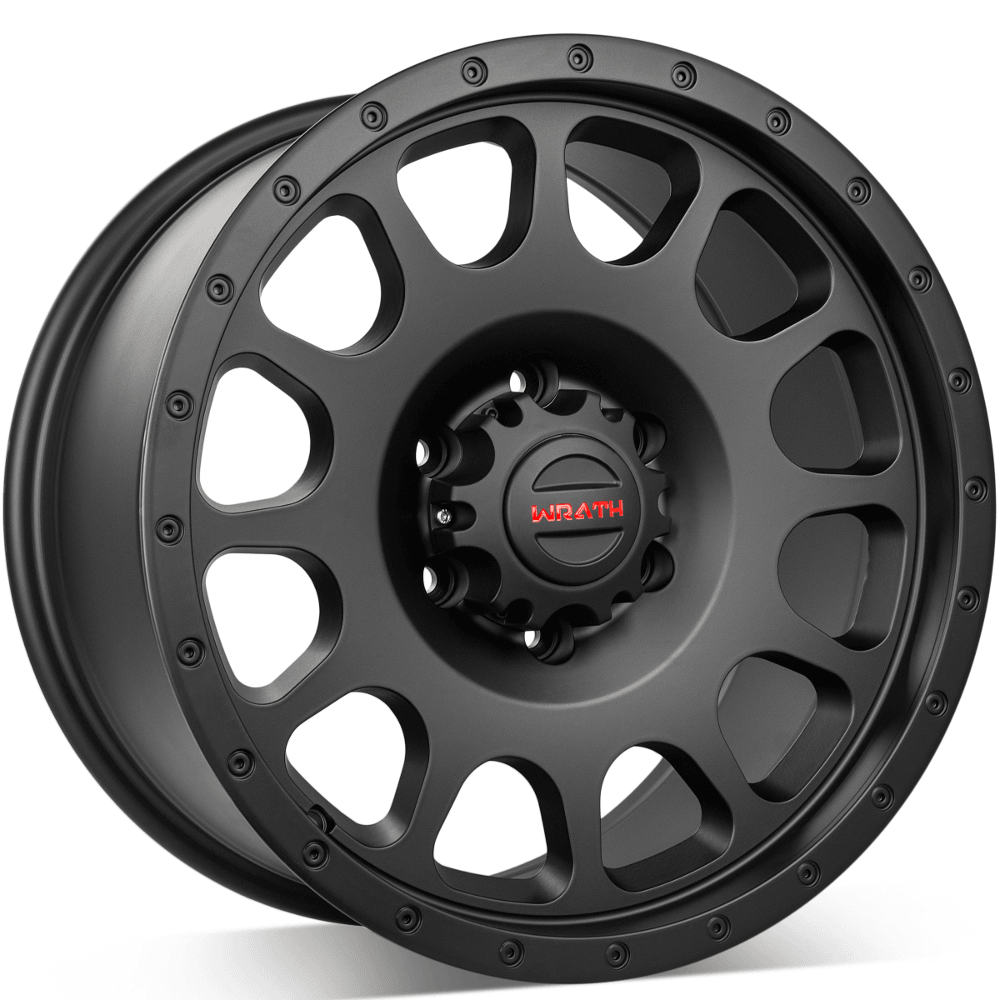 WrathWheels WT1 SATIN BLACK 18*9 4x4 - D-elastikashop.gr