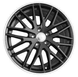 Replica for AUDI 1087 Matt Black Polish Edge 19*8.5 - D-elastikashop