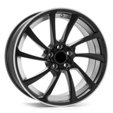 Replica for AUDI 1135 ABT Style Gloss Black with Diamond Lip 19*8.5