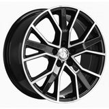 Replica for AUDI 1178 Black Polish 21*9.5