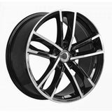 Replica for AUDI 1329 Black Polish 19*8.5