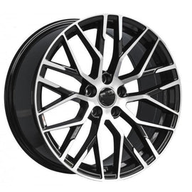 Replica for AUDI 1373 Black Polish 22*9.5 - D-elastikashop.gr