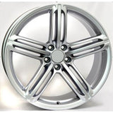 Replica for AUDI 557 Silver 17*8