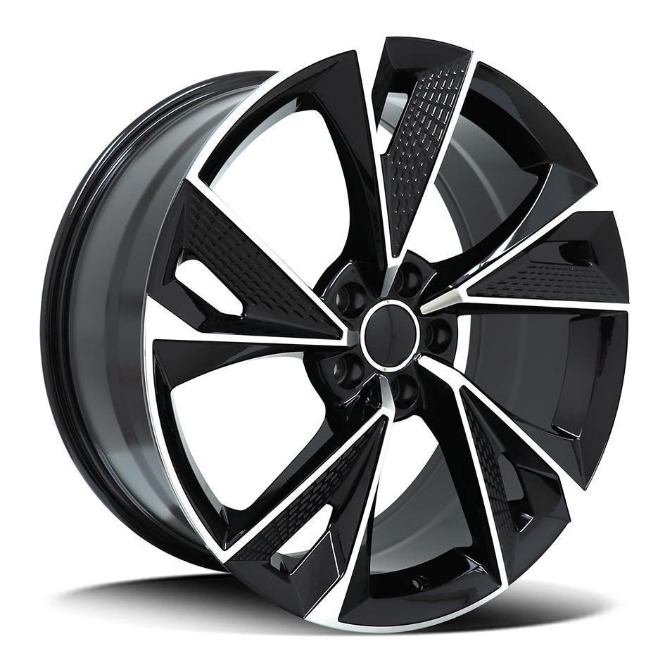 Replica for AUDI 5671 Black Polish 20*9 - D-elastikashop