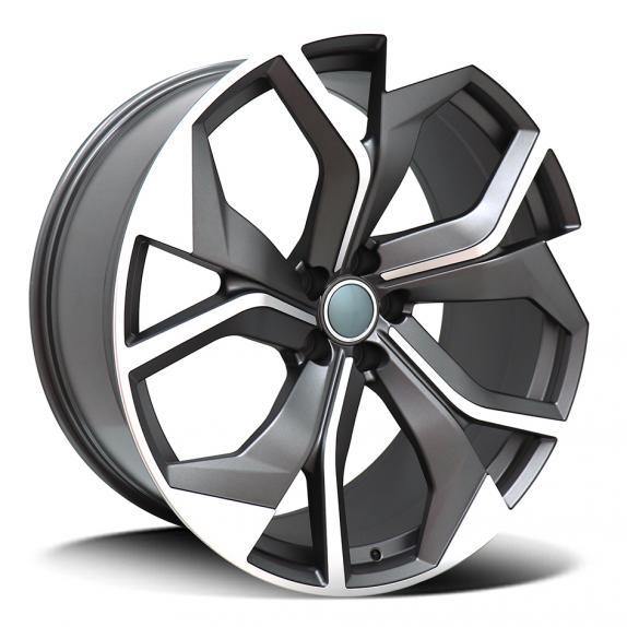 Replica for AUDI 5673 Anthracite Polish 22*10 - D-elastikashop