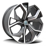 Replica for AUDI 5673 Anthracite Polish 22*10