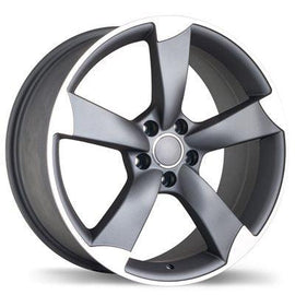 Replica for AUDI 661 Anthracite Polish 19*8.5 - D-elastikashop.gr