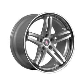 AXE WHEELS EX11 SILVER POLISHED & STAINLESS LIP 19*9,5 - D-elastikashop