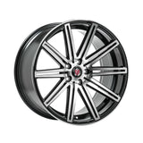 AXE WHEELS EX15 BLACK &POLISHED 19*9,5