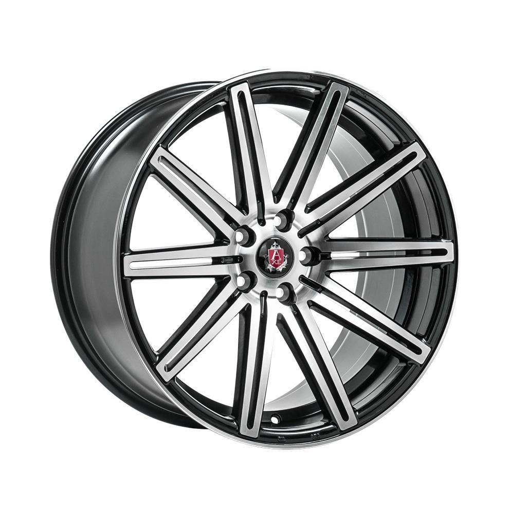 AXE WHEELS EX15 BLACK &amp; POLISHED 20*10,5 - D-elastikashop