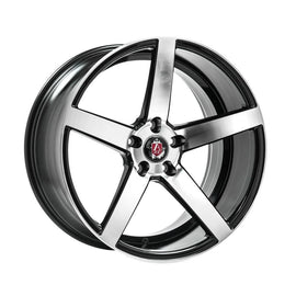 AXE WHEELS EX18 BLACK & POLISHED 18*9 - D-elastikashop