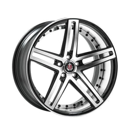 AXE WHEELS EX20 BLACK POLISHED FACE & BARREL 19*8,5 - D-elastikashop