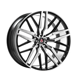 AXE WHEELS EX30 BLACK POLISHED FACE & BARREL 22*10,5 - D-elastikashop