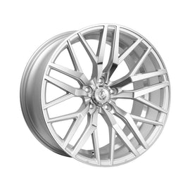 AXE WHEELS EX30 SILVER POLISHED FACE & BARREL 22*10,5 - D-elastikashop
