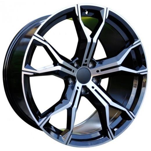 Replica for BMW 1538 Black Polish 21*9.5 - D-elastikashop