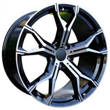 Replica for BMW 1538 Black Polish 21*9.5