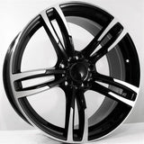 Replica for BMW 5480 Black Polish 18*8.5