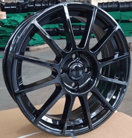 Replica for FIAT 1145 Gloss Black 16*6 - D-elastikashop