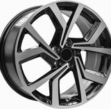 Replica for SEAT SKODA VW 5573 Black Polish 14*6