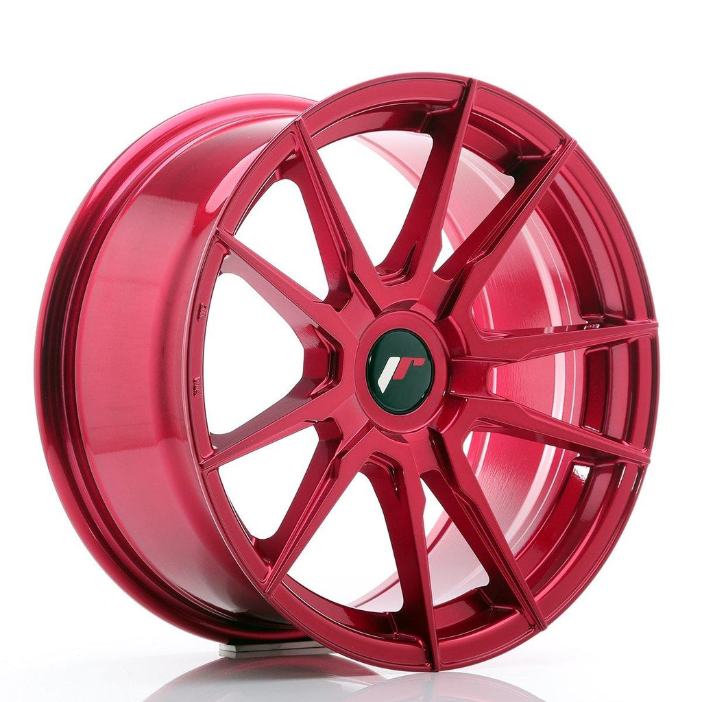 Japan Racing Wheels JR21 Platinum Red 17*8 - D-elastikashop