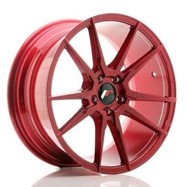 Japan Racing Wheels JR21 Platinum Red 18*8.5 - D-elastikashop