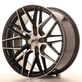 Japan Racing Wheels JR28 Blank Gloss Black Machined Face 18*8.5