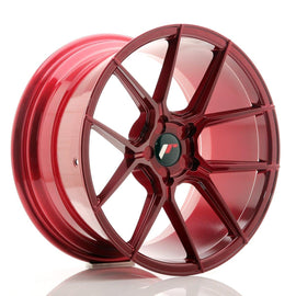 Japan Racing Wheels JR30 Blank Platinum Red 18*9.5 - D-elastikashop