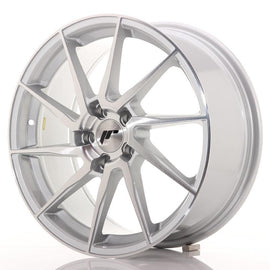Japan Racing Wheels JR36 Silver Brushed Face 18*8 - D-elastikashop