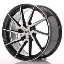 Japan Racing Wheels JR36 Gloss Black Machined Face 19*8.5 - D-elastikashop