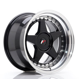 Japan Racing Wheels JR6 Glossy Black 17*10 - D-elastikashop