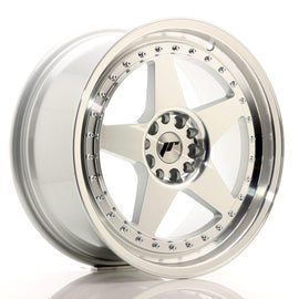 Japan Racing Wheels JR6 Silver Machined Face 18*8.5 - D-elastikashop