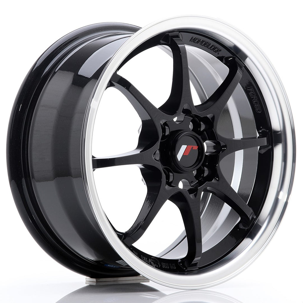 Japan Racing Wheels JR5 Gloss Black 15*7
