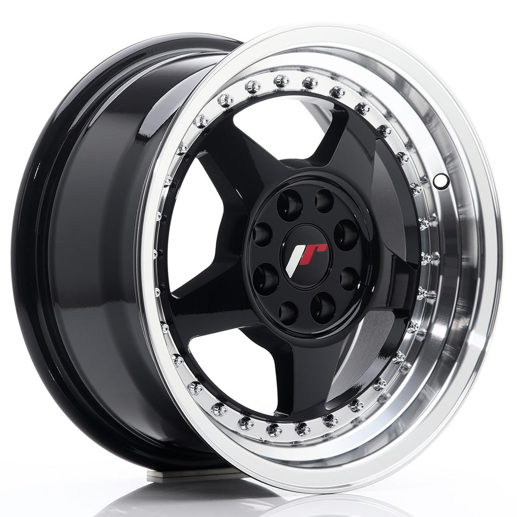 Japan Racing Wheels JR6 Glossy Black 15*7