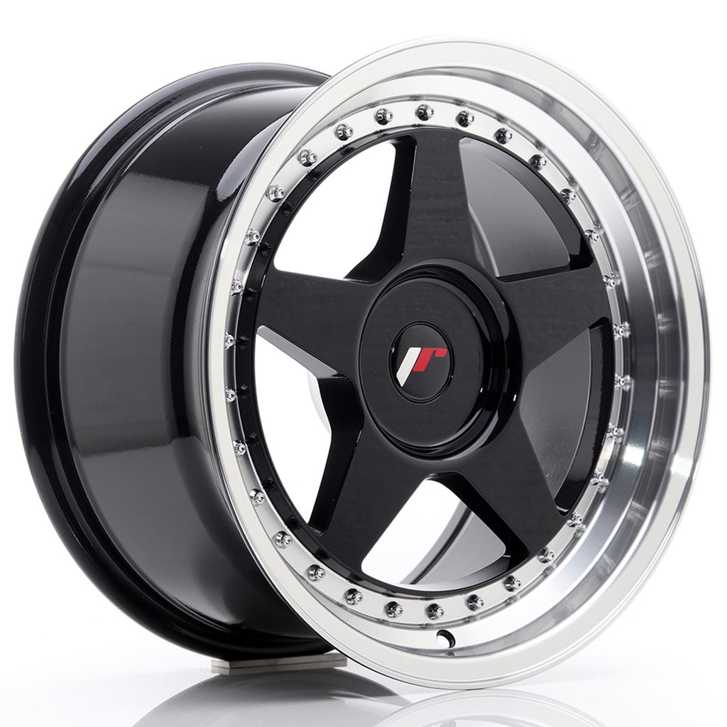 Japan Racing Wheels JR6 Glossy Black 17*9