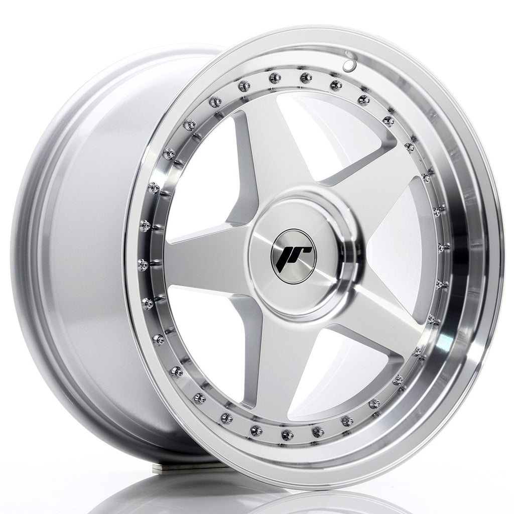 Japan Racing Wheels JR6 Silver Machined Face 18*9.5