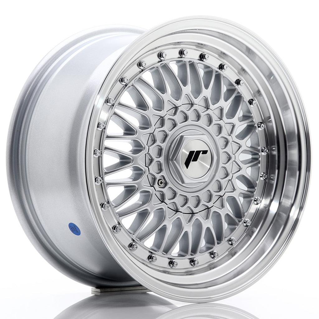 Japan Racing Wheels JR9 Silver + rivets 16*8