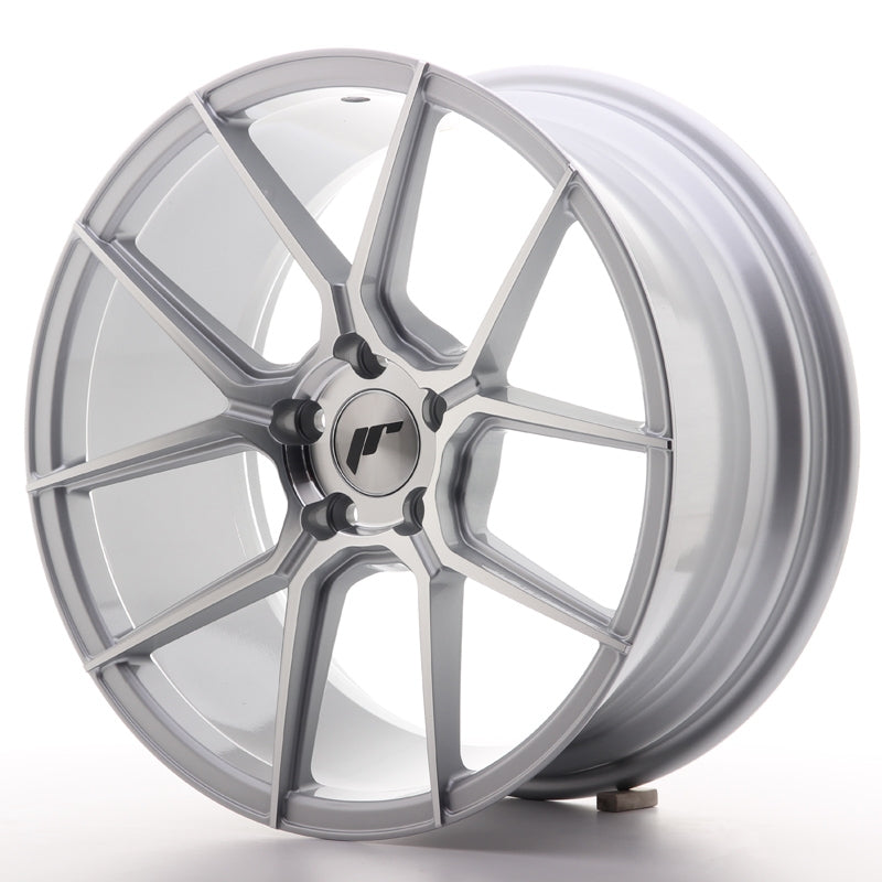 Japan Racing Wheels JR30 Silver Machined 18*8.5