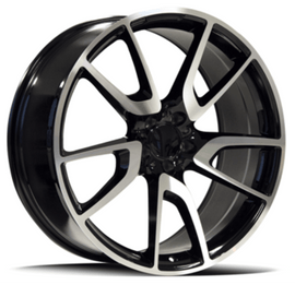 Replica for MERCEDES 10483 Black Poilish 21*9.5 - D-elastikashop