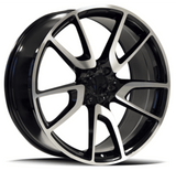 Replica for MERCEDES 10483 Black Poilish 21*9.5