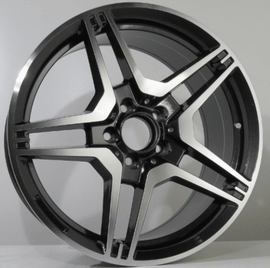 Replica for MERCEDES 552/3 Black Polish 18*9 - D-elastikashop