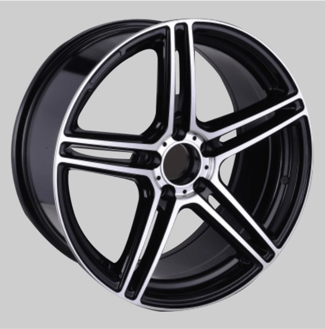 Replica for MERCEDES 552/5 Black Polish 19*9.5 - D-elastikashop