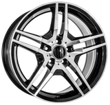 Replica for MERCEDES 552 NEW Black Polish 17*8