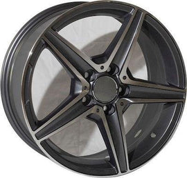 Replica for MERCEDES 554/2 Anthracite Polish 18*8.5 - D-elastikashop