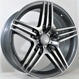 Replica for MERCEDES 597 Anthracite Polish 22*10