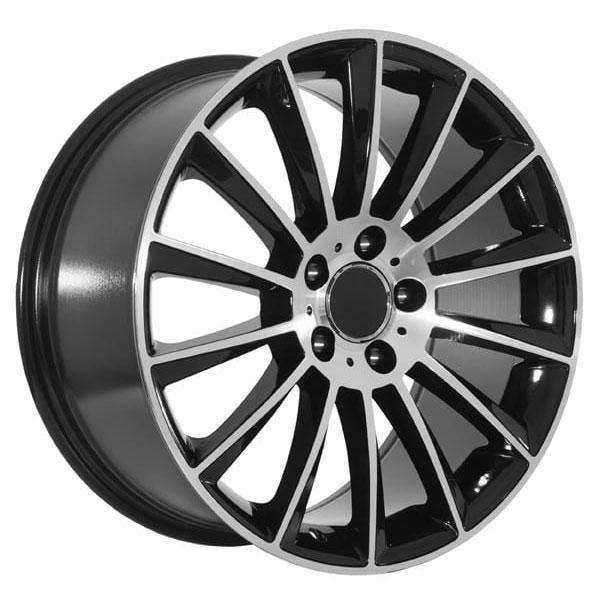 Replica for MERCEDES 911 Black Polish 17*7.5 - D-elastikashop