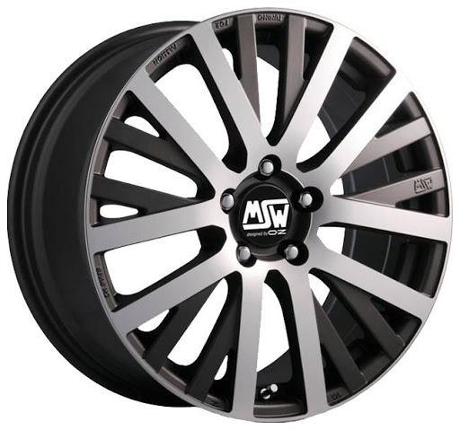 Msw Wheels MSW 18 17*7 Black Full Polished - D-elastikashop