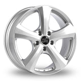 Msw Wheels MSW 19 17*8 Full Silver