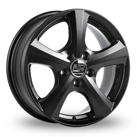 Msw Wheels MSW 19 18*8 Matt Black - D-elastikashop