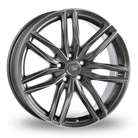 Msw Wheels MSW 24 17*7 Matt Titanium - D-elastikashop